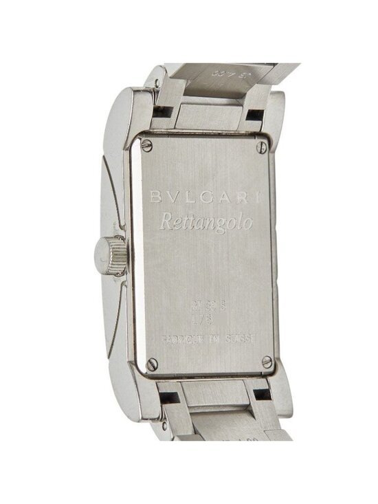 Bvlgari Rettangolo Watch Stainless Steel
